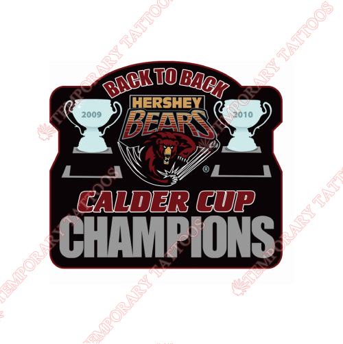 Hershey Bears Customize Temporary Tattoos Stickers NO.9047